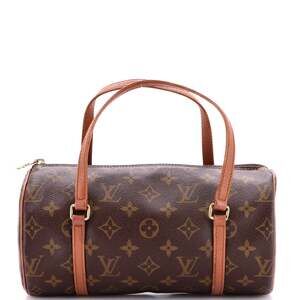 Louis Vuitton Papillon Handbag Canvas #237878L89B